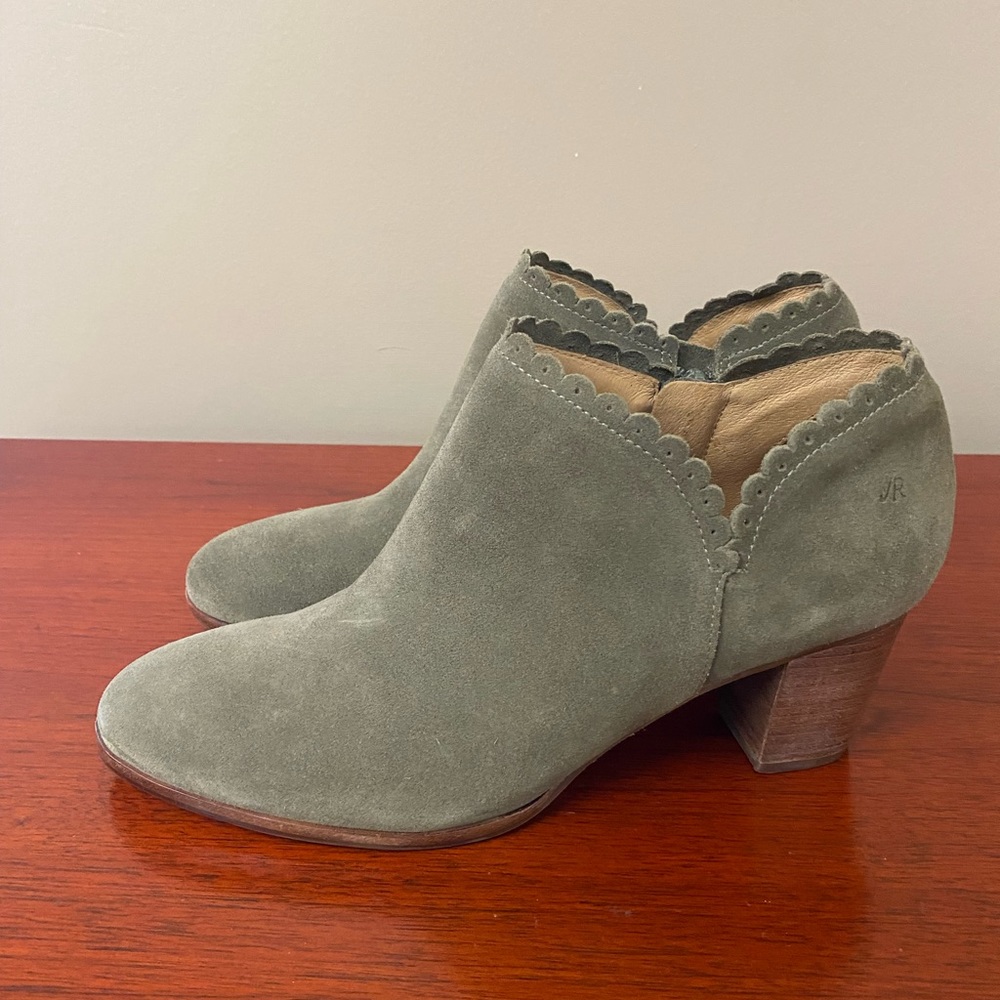NWOT Jack Rogers Marianne suede ankle boot